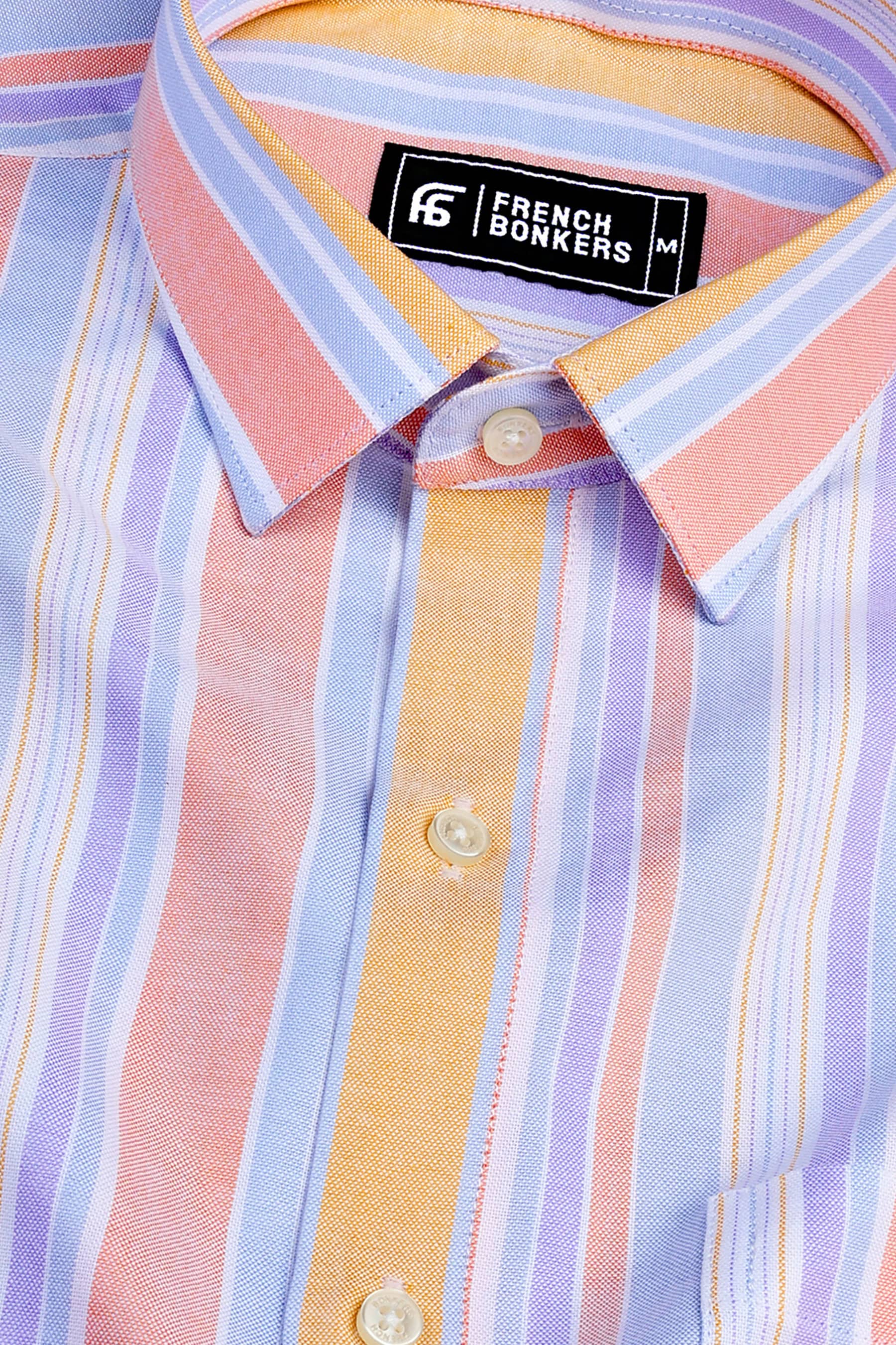 Multicolor stripe shirt