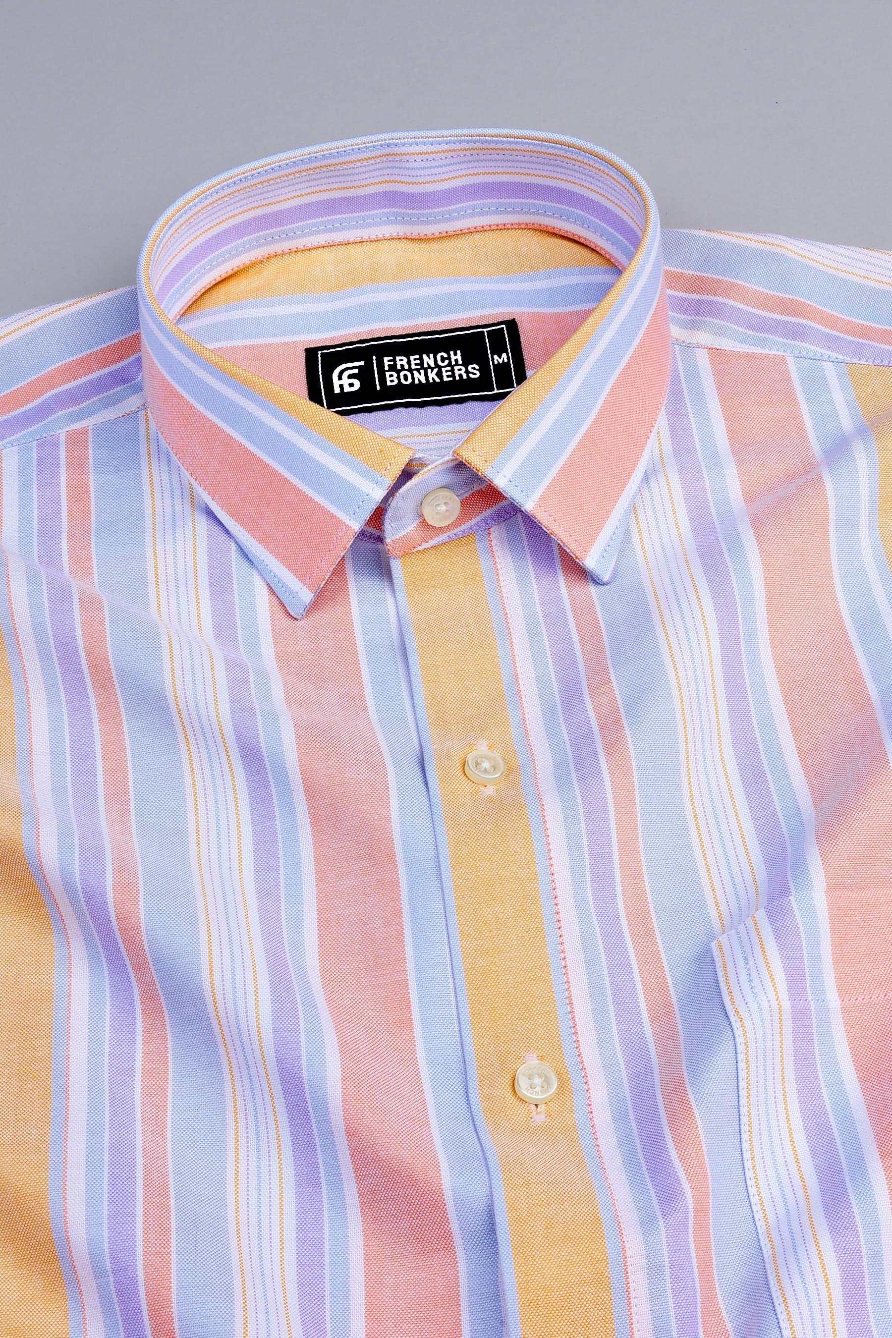 Multicolor stripe shirt