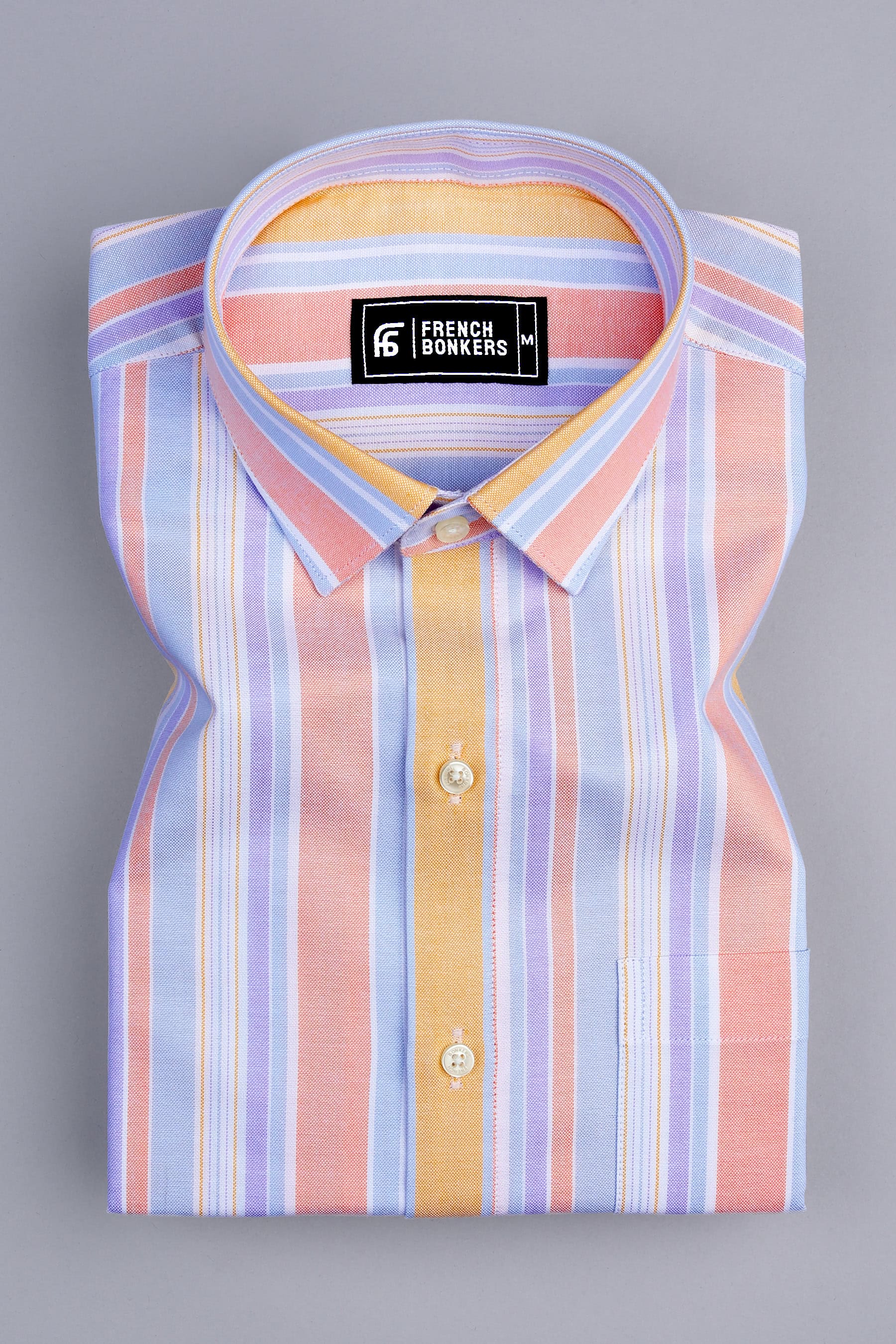 Multicolor stripe shirt