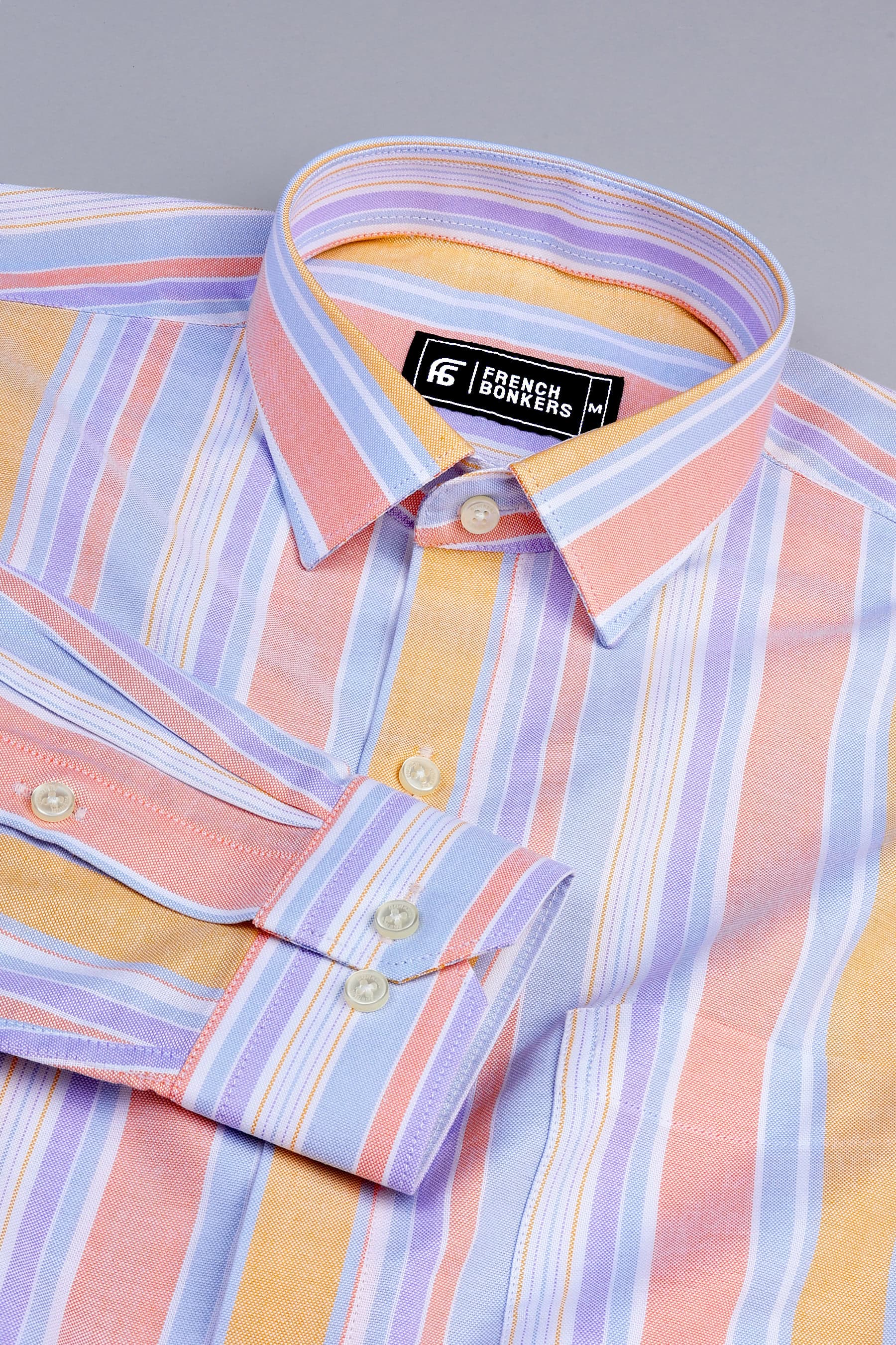 Multicolor stripe shirt