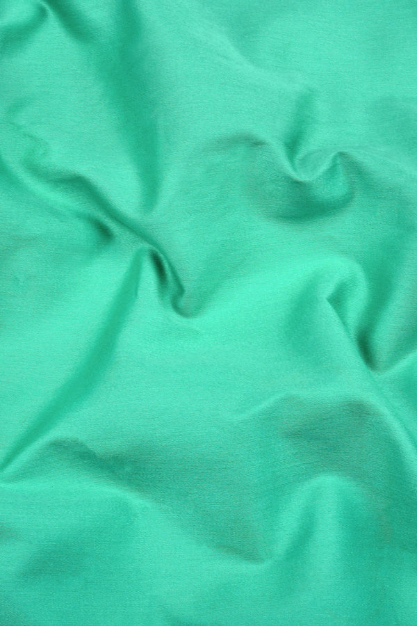 Rainbow green satin cotton shirt